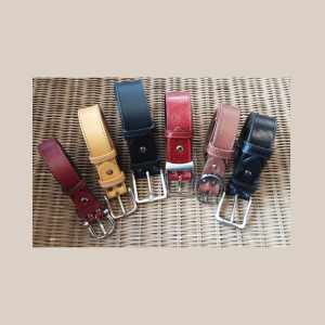 Ceintures en cuir 3 cm de largeur